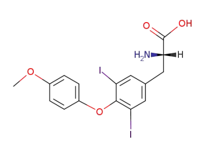 2-amino-3-(3,5-diiodo-4-(4-methoxyphenoxy)phenyl)propanoic acid