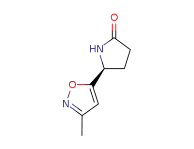 5(S)-(3-methyl-5-isoxazolyl)-2-pyrrolidinone