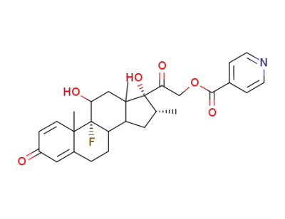 Pyridin-4-carbonsaeure-dexamethason-21-yl-ester