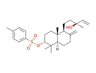 Toluene-4-sulfonic acid (2R,4aR,5S,8aR)-5-((S)-3-hydroxy-3-methyl-pent-4-enyl)-1,1,4a-trimethyl-6-methylene-decahydro-naphthalen-2-yl ester